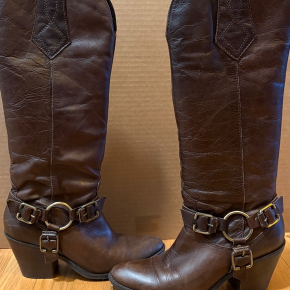 Leather Boot 7.5 White Mountain - Picture 2 of 11